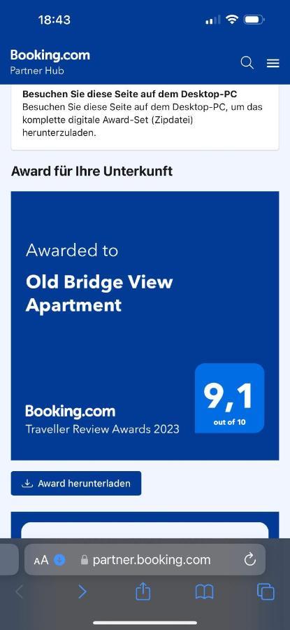 Old Bridge View Apartment هايدلبرغ المظهر الخارجي الصورة